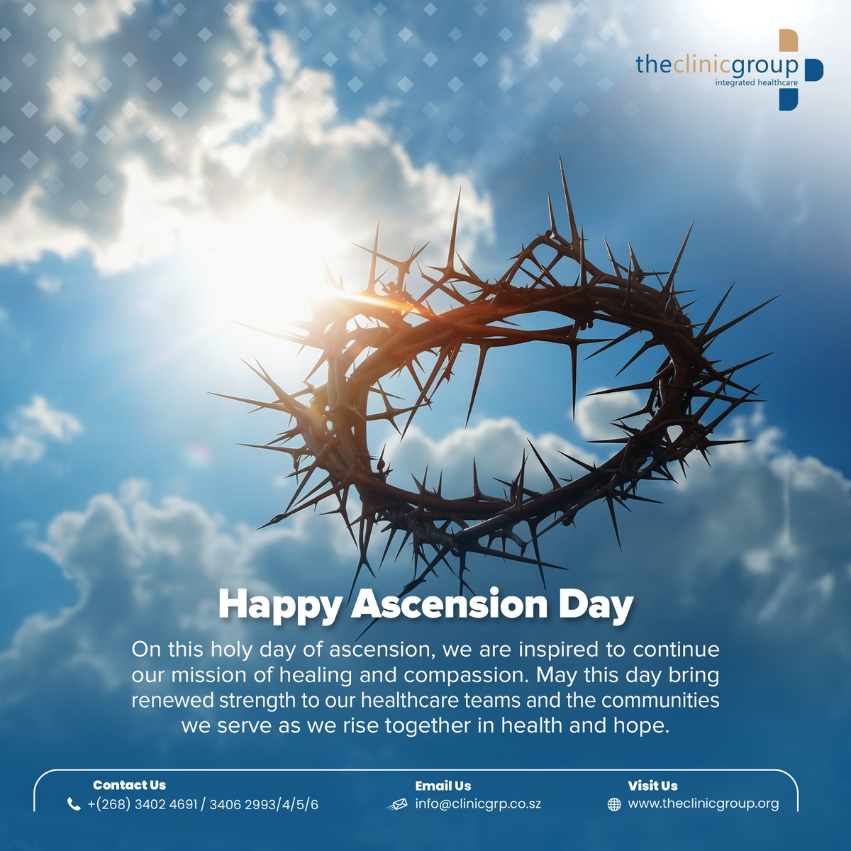 clinicgroup_'s tweet photo. Ascension blessings to you and your family. https://t.co/vLwr79DQb8