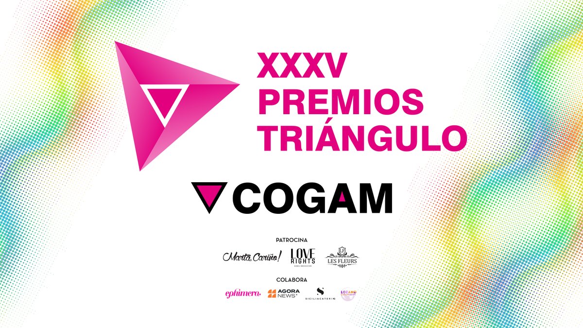 Lozano Comunicación organiza la nueva edición de los Premios Triángulo <a href="/COGAM/">COGAM</a> que reconocen a José Luis Rodríguez Zapatero por su papel clave en el matrimonio igualitario

🏆🏆Premios #Triángulo2025
<a href="/InesRisotas/">InésHernand</a> <a href="/CARLAFLILA/">CARLA FLILA</a> #NoeliaLaNegri <a href="/alasacoruna/">ALAS A Coruña</a> 

📰bit.ly/43MkdAt