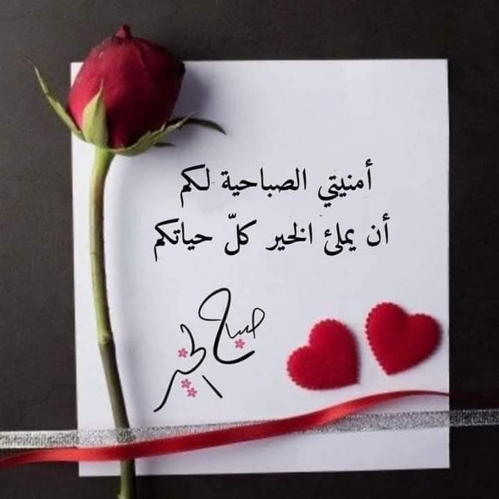 صباح الخير على الناس الحلوة