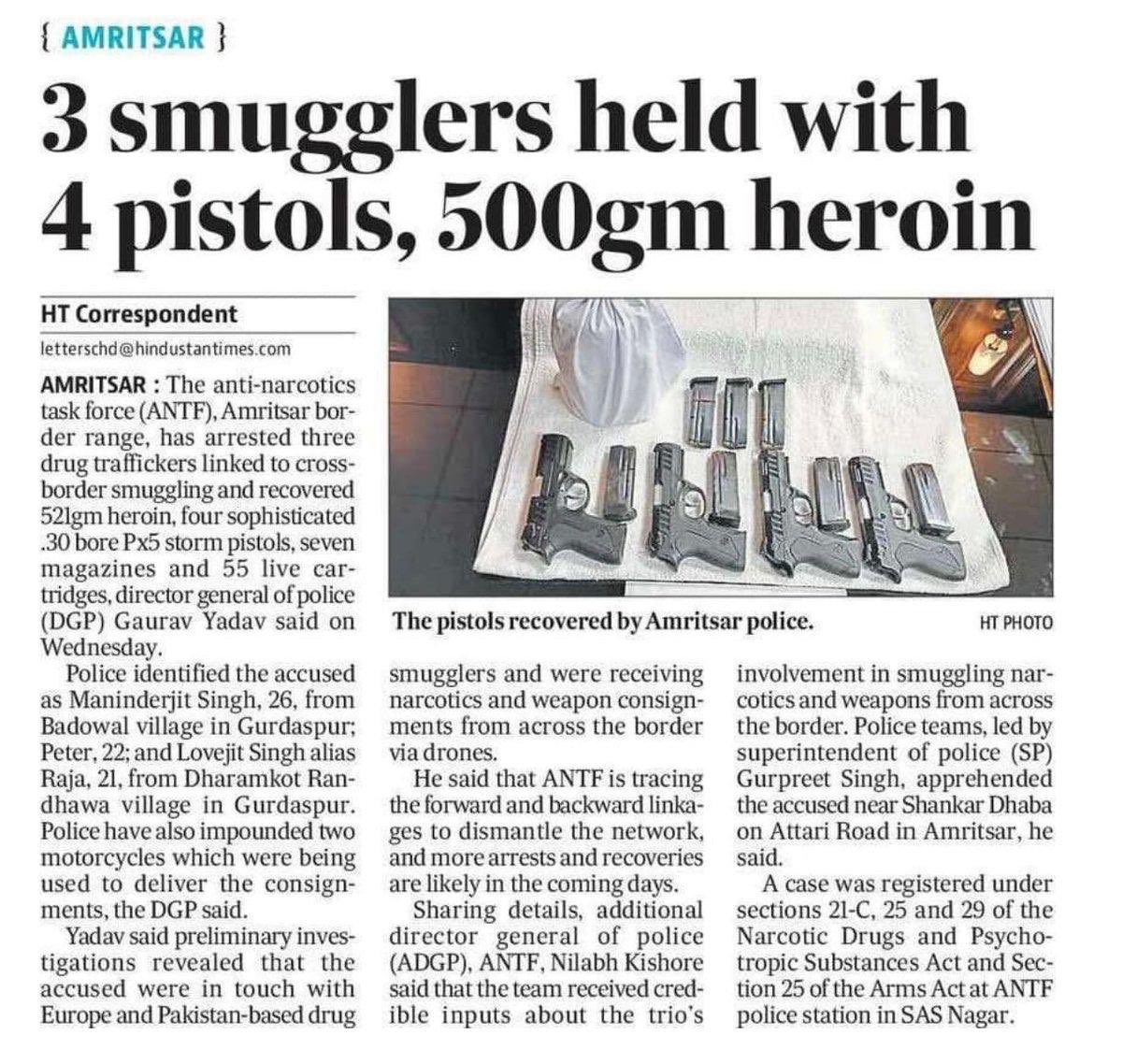 Sanjeev Arora (@mp_sanjeevarora) on Twitter photo Another major breakthrough in our fight against drugs and cross-border smuggling. Appreciate <a href="/PunjabPoliceInd/">Punjab Police India</a> for their relentless efforts in making our state drug free. Another major breakthrough in our fight against drugs and cross-border smuggling. Appreciate <a href="/PunjabPoliceInd/">Punjab Police India</a> for their relentless efforts in making our state drug free.