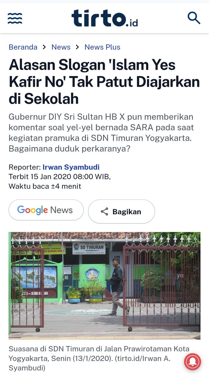 Memang bnyk sekali kelompok intoleran, cuma yg terekspos sedikit.

Biasanya ketika terekapos, mrk cpt2 "klarifikasi".

Atau malah kita yg angkat ini yg dituduh sebarkan kebencian, playing victim, dll
