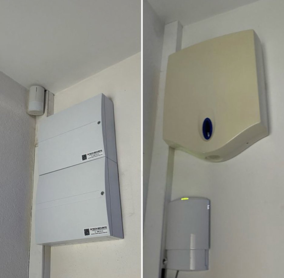 techsecurite's tweet image. 🚨 Modernisation d’alarme réussie !

Nous avons remplacé un ancien système par une solution de sécurité plus performante, connectée et évolutive, pour garantir une protection optimale 24h/24.

#Alarme #Installation #Modernisation #SecuriteElectronique #SystemeAlarme #Jablotron