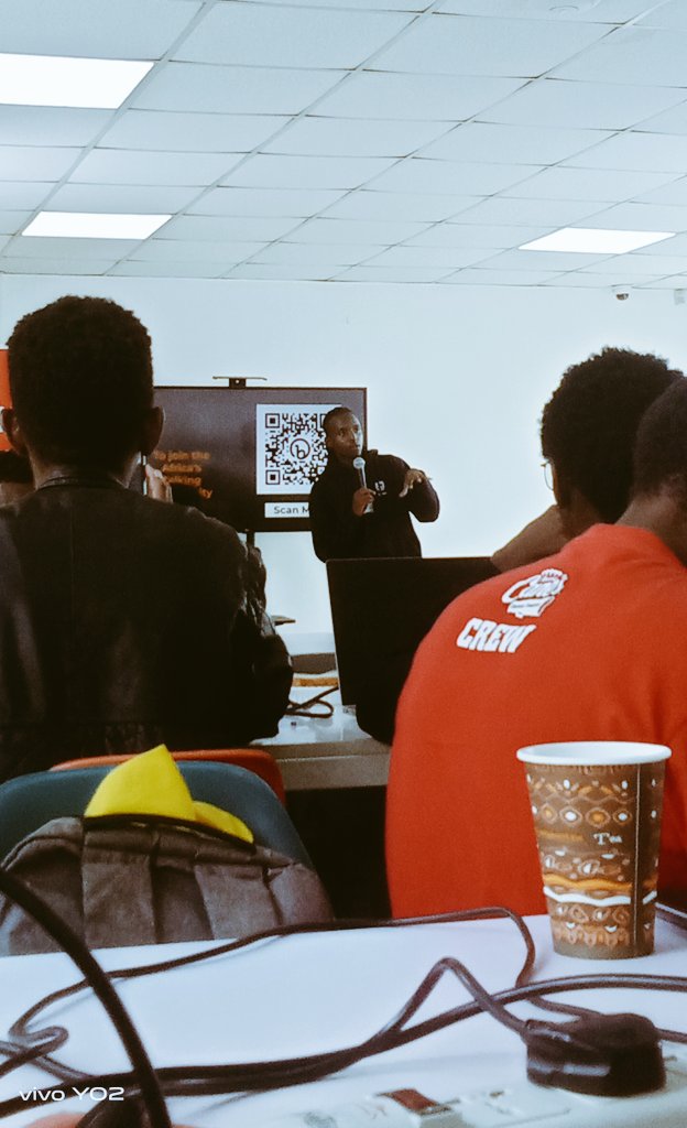 Day 2: Open Hackathon at <a href="/Africastalking/">Africa's Talking</a>. 
Challenge: 2G meets AI solutions. Was keen to hear key focus area presented by <a href="/JopaMwangi/">Mwangi_jopa</a>.

#BuildWithAT
#WeLoveNerds