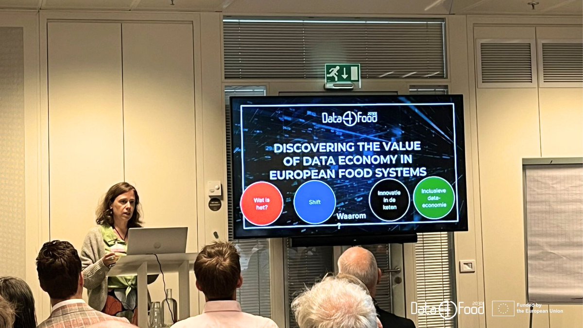📍Data4Food2030 participated in Digitale Synergiedagen LVVN, on 27–28 May, in Den Bosch! 

From the Data4Food2030 Monitor to data governance &amp; digital innovation, we showcased how our work supports the development of a resilient #DataEconomy for #FoodSystems in Europe! #HorizonEU