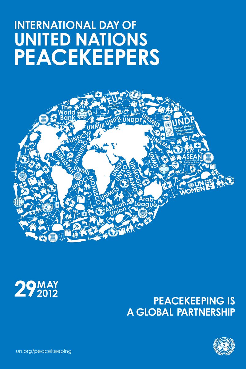 MikeladzeG's tweet image. OTD International Day of UN 🇺🇳#Peacekeepers we express our gratitude to all men and women serving in Peace Operations in the field or UNHQ contributing to safer communities🌍Had a distinct honor to briefly wear a helmet and uniform  #bluehelmet #UnitedNations #UNPOL #PKDay #Peace