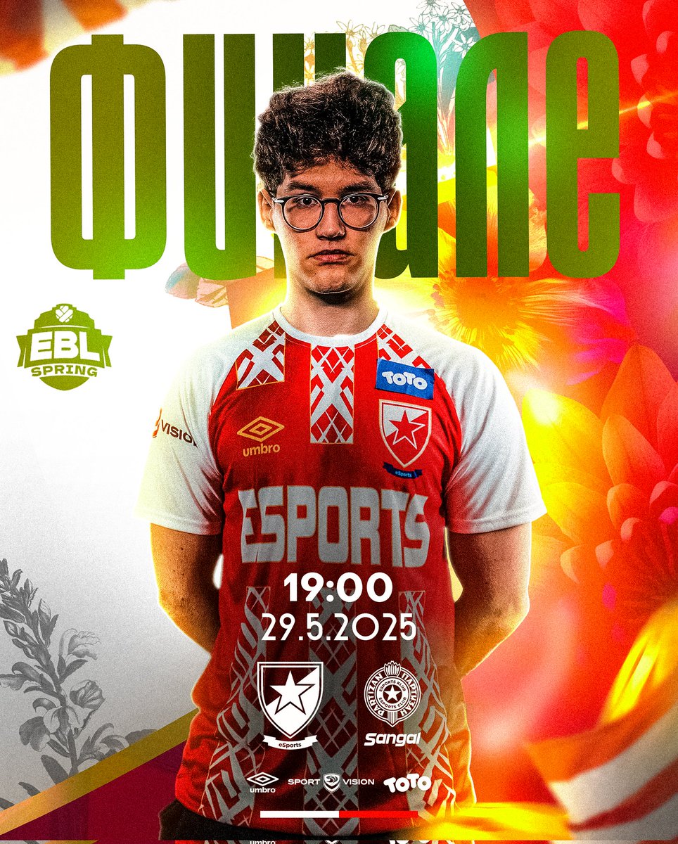 Crvena zvezda Esports (@czvesports) on Twitter photo Још једно финале.
Још један вечити дерби.
Нема више шта да се прича — рифт ће све показати. ⚡
•
⚔️ 19:00 | 🆚 <a href="/esportspartizan/">Partizan Esports</a> ⚫⚪
🎥 Уживо на Јутјуб каналу <a href="/FortunaEsports/">Fortuna Esports #EBL2025</a> - Дођи и навијај! 💥 Још једно финале.
Још један вечити дерби.
Нема више шта да се прича — рифт ће све показати. ⚡
•
⚔️ 19:00 | 🆚 <a href="/esportspartizan/">Partizan Esports</a> ⚫⚪
🎥 Уживо на Јутјуб каналу <a href="/FortunaEsports/">Fortuna Esports #EBL2025</a> - Дођи и навијај! 💥