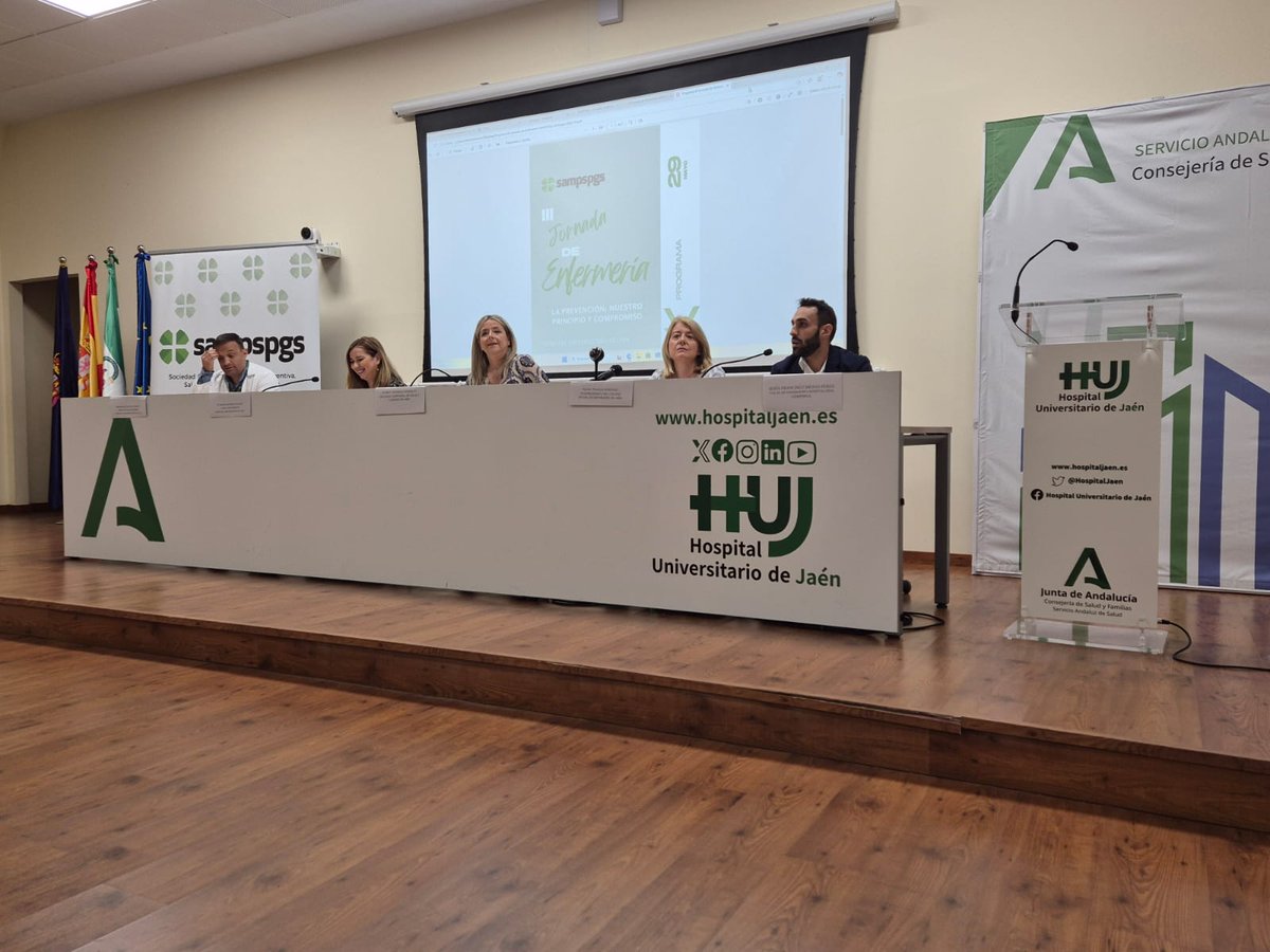 Acto inaugural de la III Jornadas de Enfermería de la Sociedad Andaluza de Medicina Preventiva, Salud Pública y Gestión Sanitaria que se celebran hoy, en Jaén, bajo el lema: "La prevención: nuestro lema y compromiso"