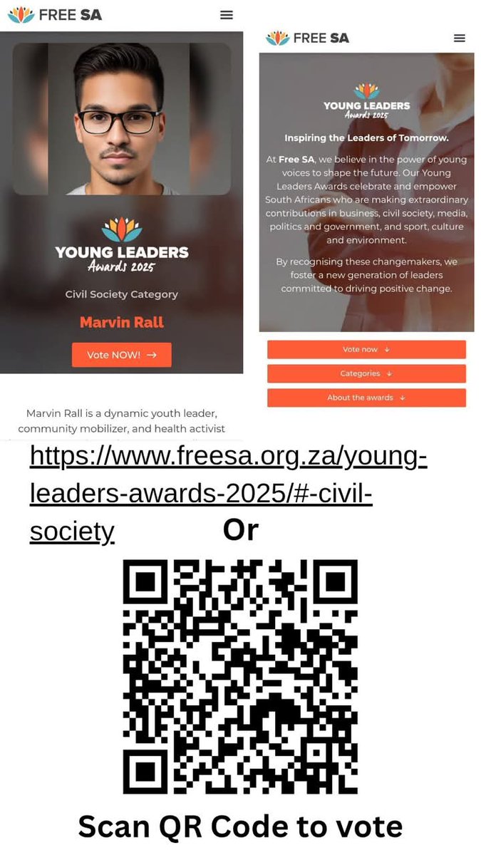 Marvin (@marvinrall) on Twitter photo Hey Twitterverse ! β€οΈ Hey #Mzansi !πΏπ¦ Please don't forget to vote for me to win the youth award #Activist #Youth #NonProfit #SocialDevelopment #Community #CivilSociety <a href="/GlblCtzn/">Global Citizen β</a> <a href="/Mambaonline/">Mambaonline</a> <a href="/gaysaradio/">Gay SA Radio</a> @moshendik #GBV #LGBTQIA #ZeroPoverty #TreeHugger #GirlRights <a href="/FreeSAorg/">Free SA</a> Hey Twitterverse ! β€οΈ Hey #Mzansi !πΏπ¦ Please don't forget to vote for me to win the youth award #Activist #Youth #NonProfit #SocialDevelopment #Community #CivilSociety <a href="/GlblCtzn/">Global Citizen β</a> <a href="/Mambaonline/">Mambaonline</a> <a href="/gaysaradio/">Gay SA Radio</a> @moshendik #GBV #LGBTQIA #ZeroPoverty #TreeHugger #GirlRights <a href="/FreeSAorg/">Free SA</a>