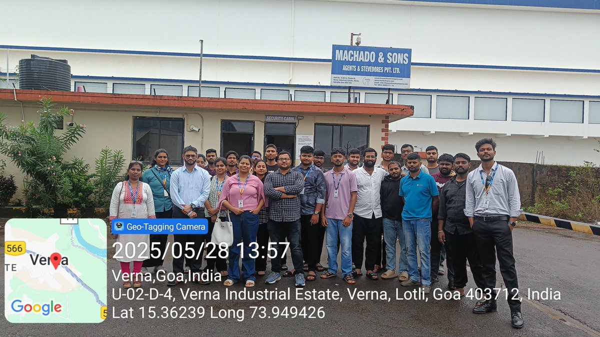 iibsonline's tweet image. 🌐 3-Day Industrial Visit | Mangalore &amp;amp; Goa 

Logistics &amp;amp; Operations Management students embarked on a power-packed 3-day #industrialvisit to Mangalore &amp;amp; Goa!

Practical Learning | 🌍 Industry Exposure | 🚛 Supply Chain Insights

#IndustrialVisit #LogisticsManagement #Operations