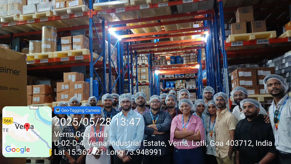 iibsonline's tweet image. 🌐 3-Day Industrial Visit | Mangalore &amp;amp; Goa 

Logistics &amp;amp; Operations Management students embarked on a power-packed 3-day #industrialvisit to Mangalore &amp;amp; Goa!

Practical Learning | 🌍 Industry Exposure | 🚛 Supply Chain Insights

#IndustrialVisit #LogisticsManagement #Operations