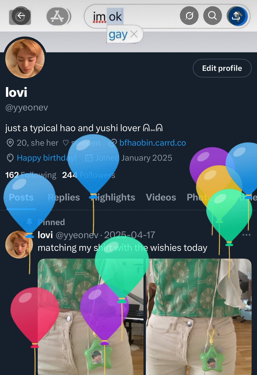 yyeonev's tweet photo. 21 today <3 https://t.co/soTMbedORQ