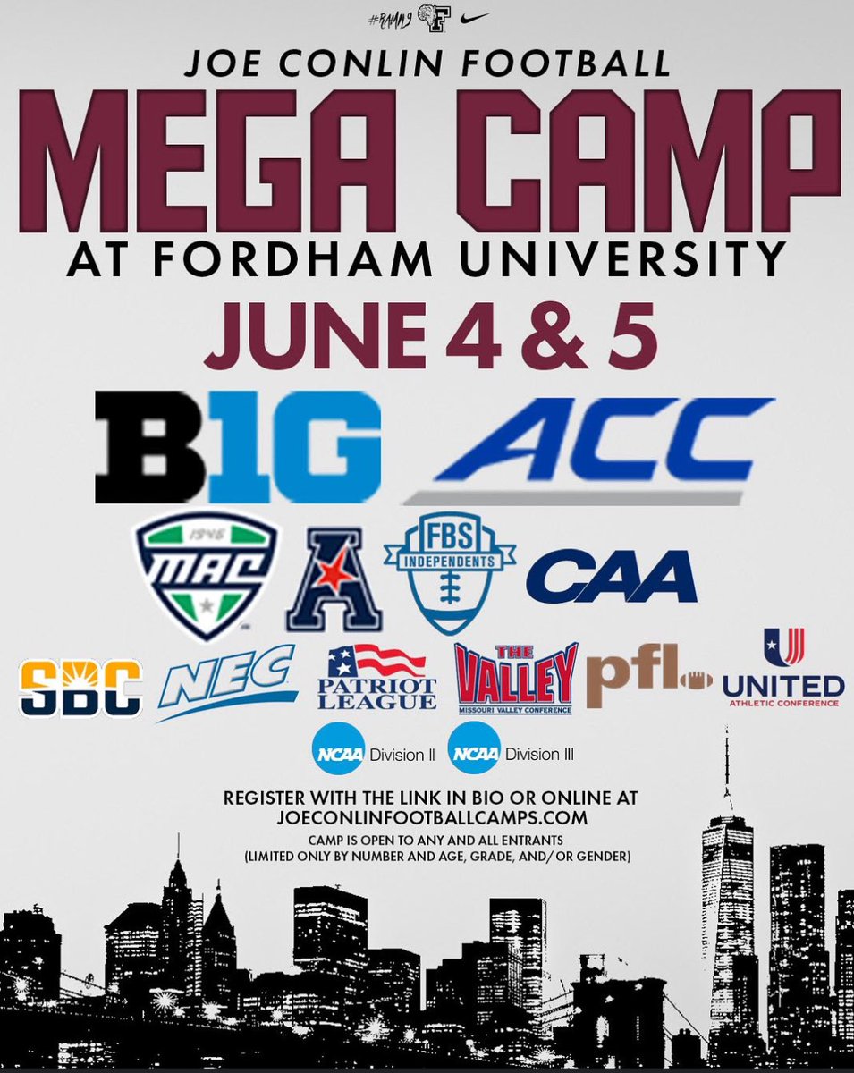 JoshOghor's tweet image. Blessed to receive a camp invite from @FORDHAMFOOTBALL