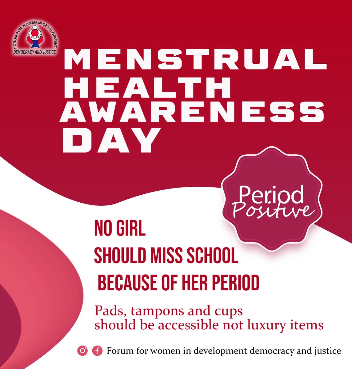 #WorldMenstrualHealthDay2025