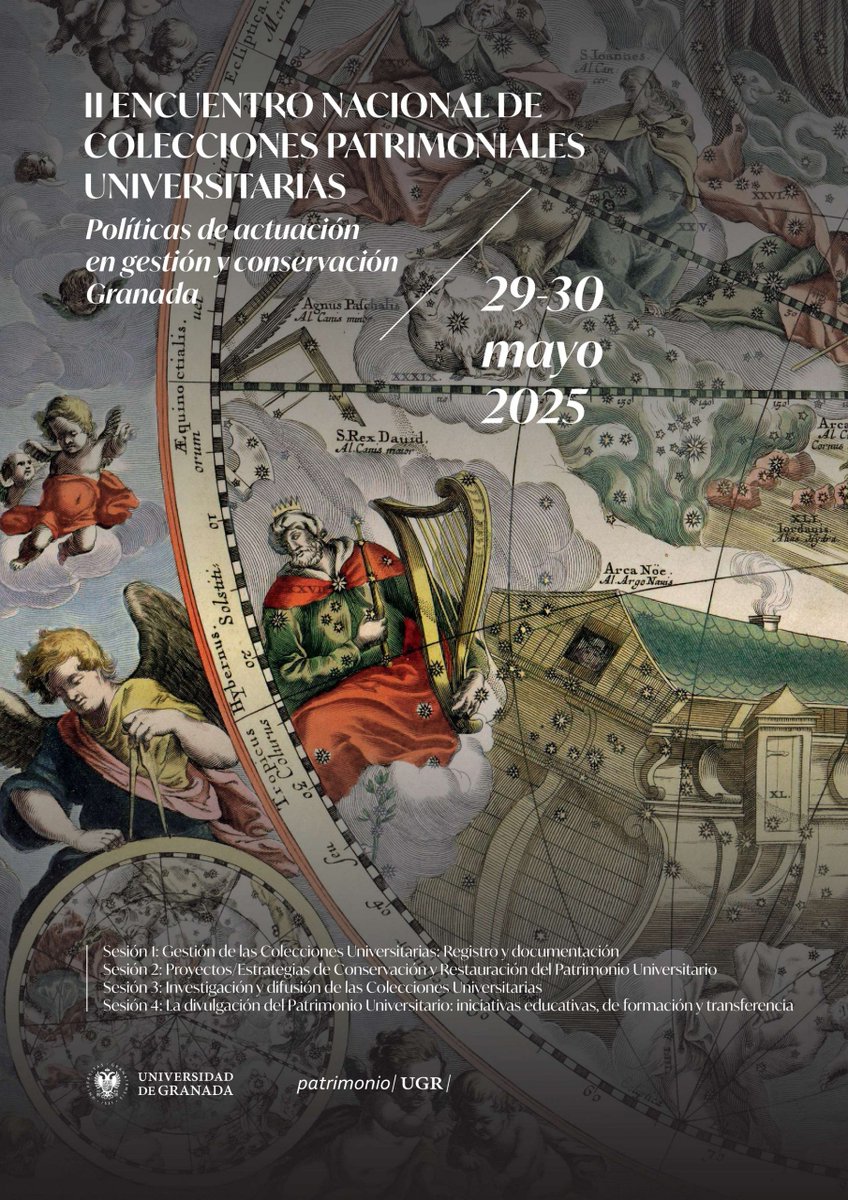 causal_usal's tweet photo. Nuestros compañeros Carmen y Javier están participando en el II Encuentro Nacional de Colecciones Patrimoniales Universitarias en Granada.

🔗 Consulta toda la información sobre el congreso y conoce más sobre las ponencias de nuestros representantes:
👉 https://t.co/tPYb5Aw4pg https://t.co/pDg6Xnw0Fr
