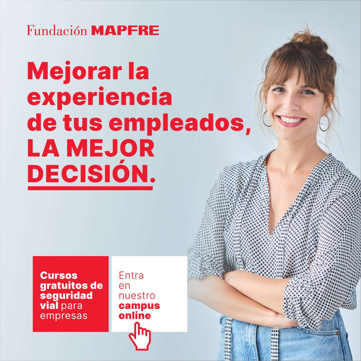 🚗💼 Mejora la seguridad vial de tu empresa con nuestra plataforma educativa. Formación gratuita, práctica y con certificado para tus empleados. ¡Inscríbete y marca la diferencia! 👉 ow.ly/oquC50VZQYy #SeguridadVialFM