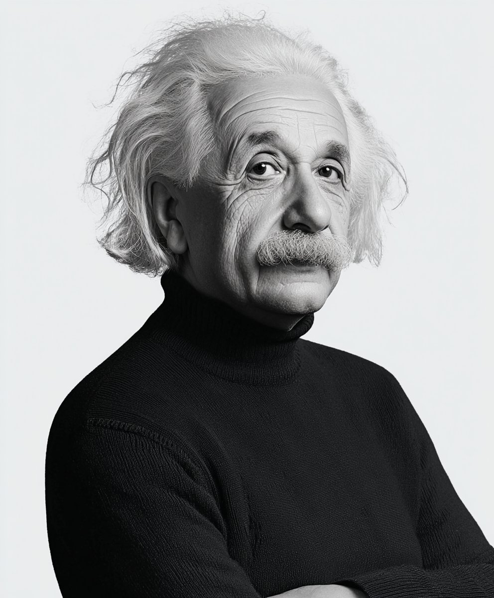 MagicEinstein1's tweet image. The Genius, looking cas.