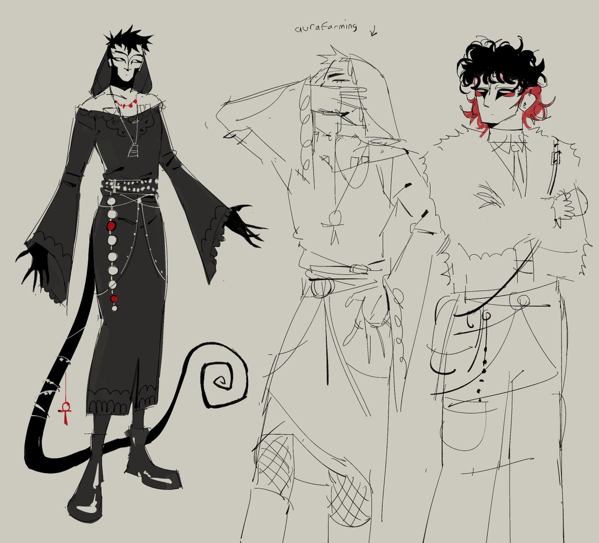 He does not listen to goth music at all and is a mad poser  and spooky desperately wants to break up with him but she has no other friends so she just keeps him around