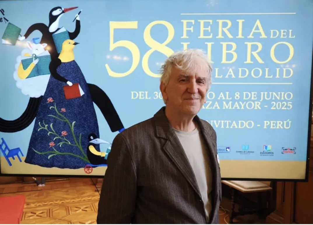 Juan Luis Arsuaga (@juanluisarsuaga) on Twitter photo Este viernes a las 20h os espero en el Círculo de la Unión de Valladolid para el Pregón de la Feria del Libro. <a href="/FerialibroVLL/">FeriaLibroVLL</a> Este viernes a las 20h os espero en el Círculo de la Unión de Valladolid para el Pregón de la Feria del Libro. <a href="/FerialibroVLL/">FeriaLibroVLL</a>