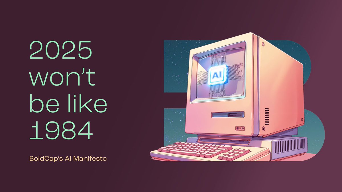 🚀 BoldCap’s AI Manifesto is LIVE.

Most businesses are adapting to the AI revolution — a few are native to it.

That difference will define the next decade.

Read Our 4-Chapter Manifesto: boldcap.com/ai-manifesto