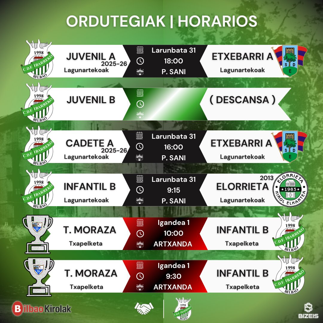 🕓 OᖇᗪᑌTᕮGIᗩK 🕓

#Ibarreko 🟢⚪
                    instagram.com/p/DKOr8cAtYQ4/…