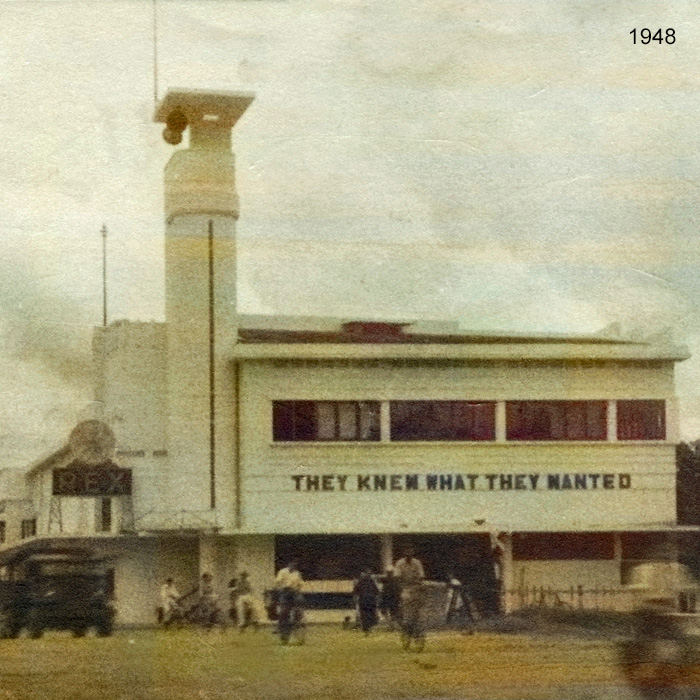 Rex bioscoop Medan Sumatra.