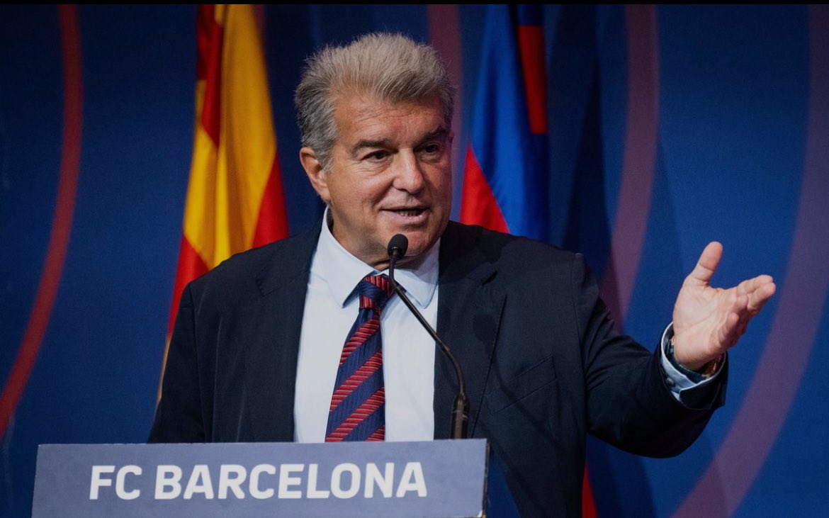 Joan Laporta ho té clar de cara al mercat d'estiu: cal fitxar "un negret d'aquests que corren molt"