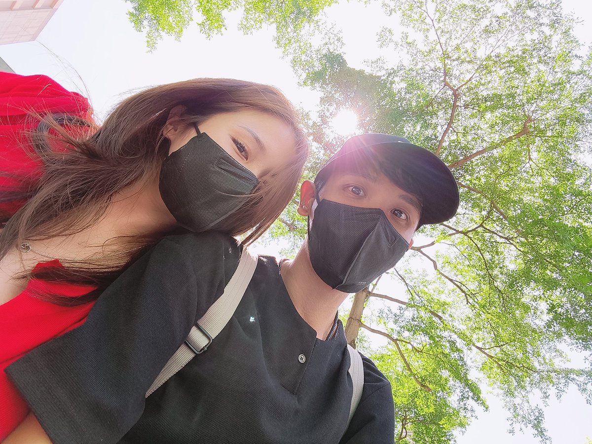 陽光明媚，有你陪 很好 ❤️