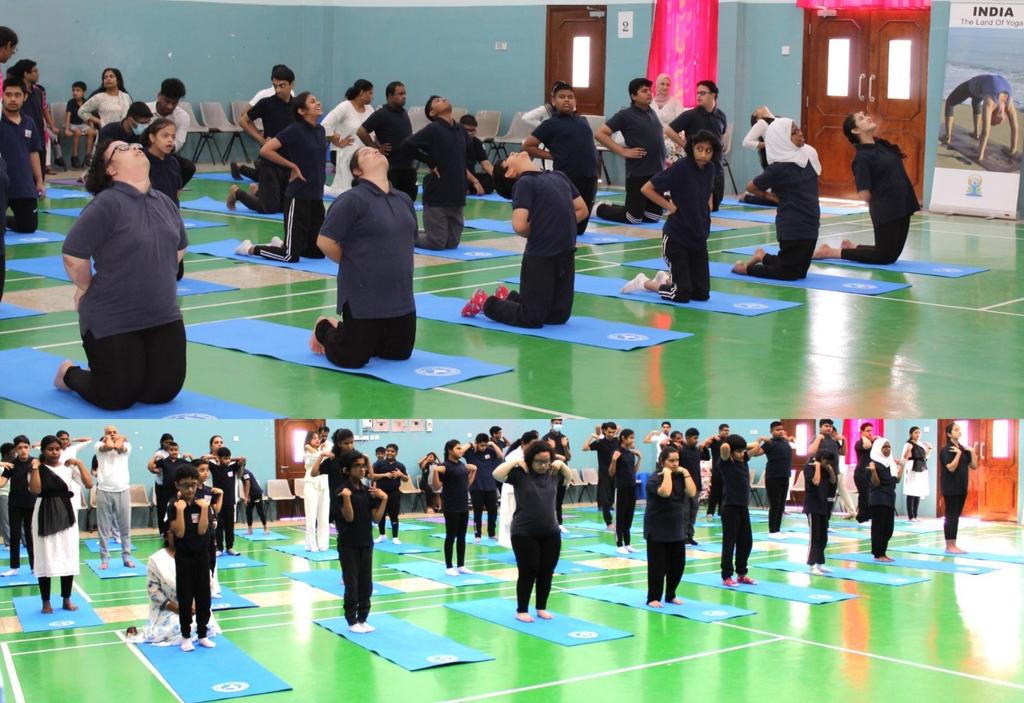 Embassy organized a yoga session for children with special needs at Center of Special Education (CSE) as curtain raiser event to mark 25 days to the 11th International Day of Yoga. The students showcased their prowess in performing asanas and also gave a mesmerizing cultural