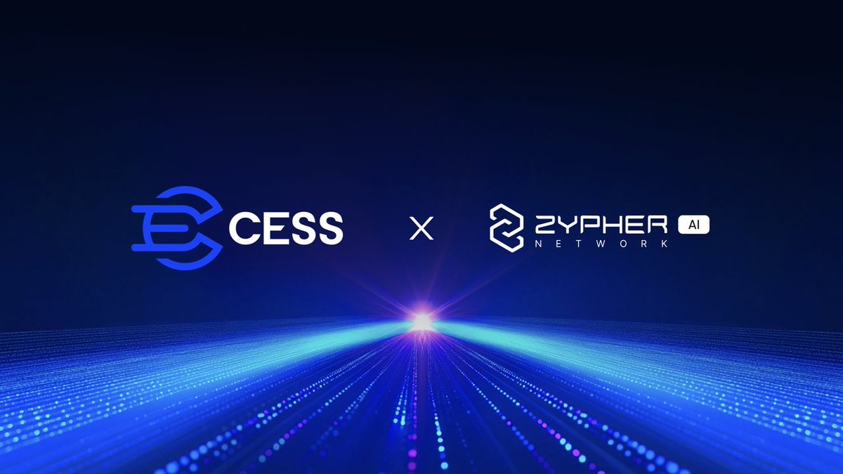 CESS Network (@cess_storage) on Twitter photo ๐ค #CESS Network x Zypher Network
Weโre joining forces with <a href="/Zypher_Network/">Zypher Network (Hiring)</a>, the first ZK computing Layer for trustless #AI Agents.
By combining CESSโs decentralized data value infrastructure with Zypherโs ZK-powered Proof of Prompt & Inference, weโre empowering a new ๐ค #CESS Network x Zypher Network
Weโre joining forces with <a href="/Zypher_Network/">Zypher Network (Hiring)</a>, the first ZK computing Layer for trustless #AI Agents.
By combining CESSโs decentralized data value infrastructure with Zypherโs ZK-powered Proof of Prompt & Inference, weโre empowering a new