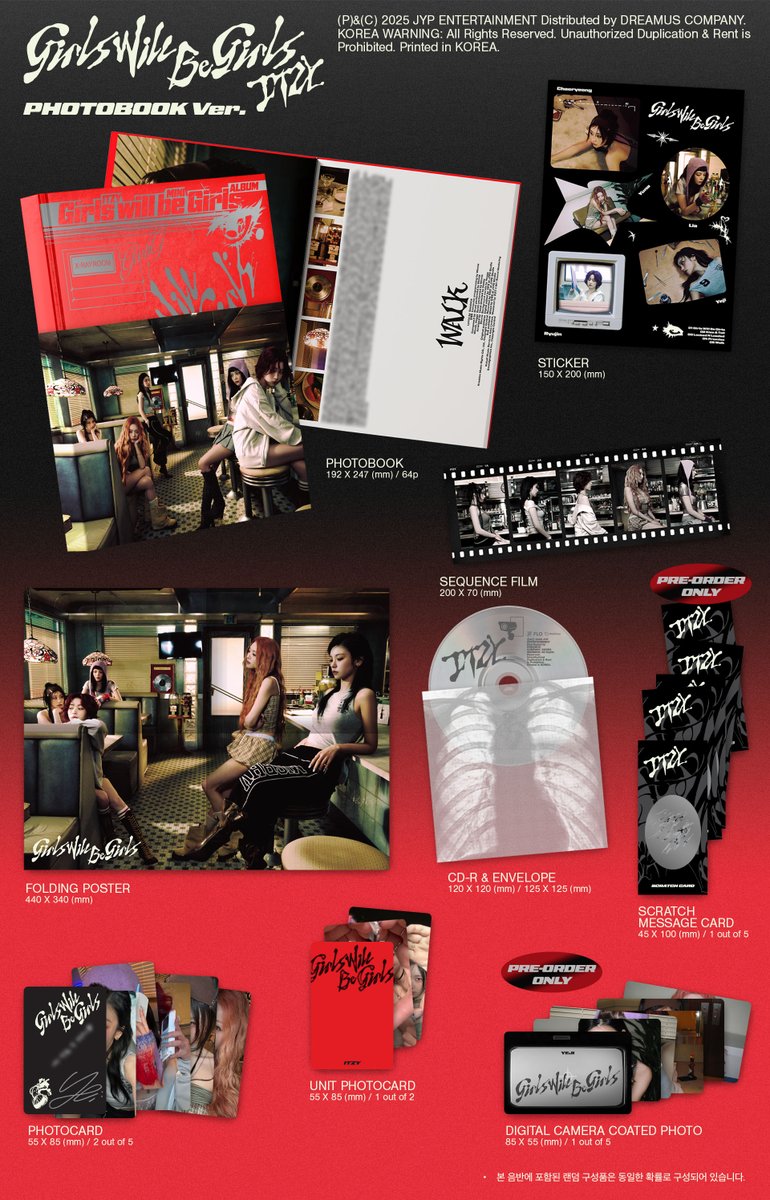 ITZY <Girls Will Be Girls> ALBUM PREVIEW | DETAILED
PHOTOBOOK VER.

📌Release
2025.06.09 MON 6PM (KST) | 5AM (EDT)

📌US &amp; EU Physical
2025.06.13 FRI (Street Time)

#ITZY #MIDZY <a href="/ITZYofficial/">ITZY</a>
#ITZYComeback
#ITZY_GirlsWillBeGirls
#ITZY_GWBG