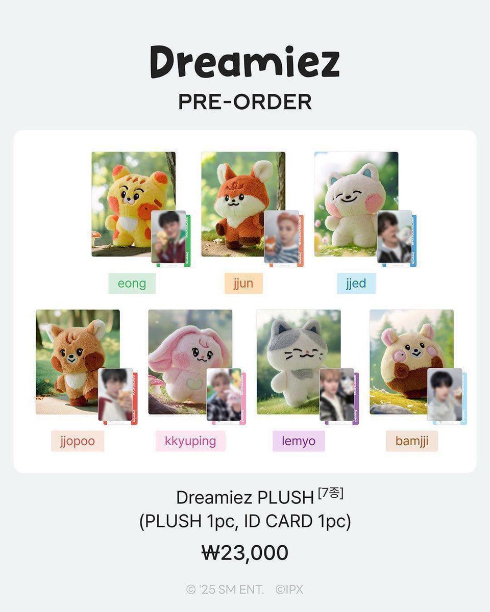DEelfshop1's tweet photo. OPEN PRE ORDER NCT DREAM "DREAMIEZ PLUSH" - 10CM

💰 Harga : Rp. 315.000 (DP 225k)

✅️ Harga est bersih ina
✅️ packing https://t.co/dCuIqwcnId