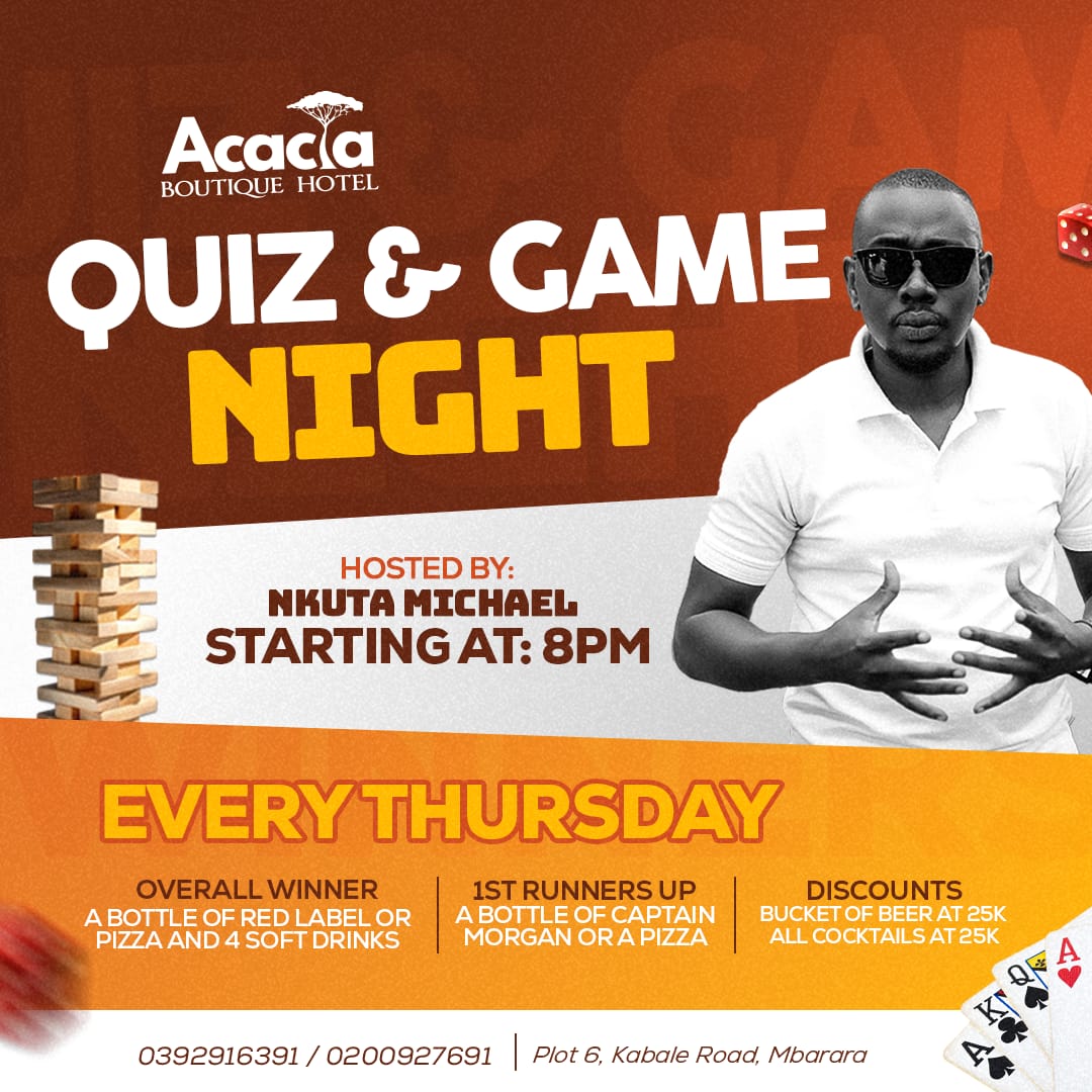 Let's do it together this evening‼️ <a href="/acaciambarara/">Acacia Boutique Hotel</a>