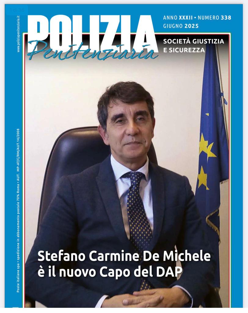 BrunettiCarlo's tweet photo. 📘 Una bella soddisfazione: il n. di giugno 2025 della rivista Polizia Penitenziaria dedica ampio spazio al mio manuale Diritto Penitenziario – 2025.
Un riconoscimento che vale doppio, perché arriva da chi vive ogni giorno il carcere. https://t.co/AvCsZXmjgn