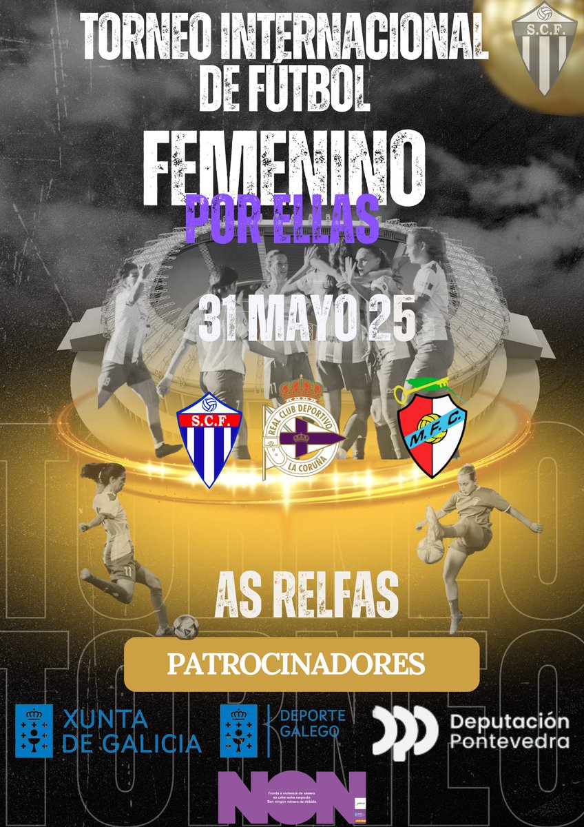 SardomaCdF's tweet photo. Para pechar a nosa tempada que mellor que facelo con elas.
Estades convidados
Para cerrar nuestra temporada que mejor que hacerlo con ellas.
Estáis invitados
#sardomadevigo #sardomaclubfutbol #concellodevigo #diputacionpontevedra #XuntaDeGalicia #Futgal https://t.co/5U5CeNCa0X