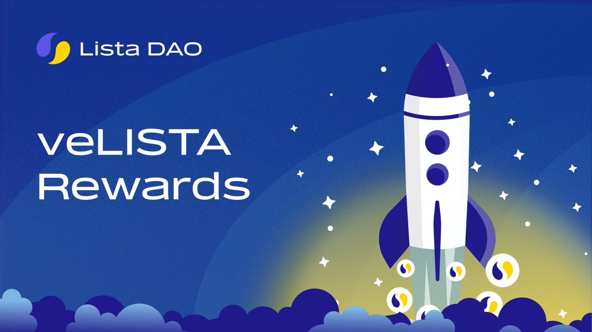 veLISTA Weekly Benefits are here!

The 44th week of $veLISTA rewards has been distributed: ～220K LISTA, up to 33.63% APR  with voting inventives

Don't forget to claim your Borrow Rebate
LISTA Freeze Balance: 3.14M LISTA

🔒: lista.org/lock
❄️: lista.org/dao#listaFreeze