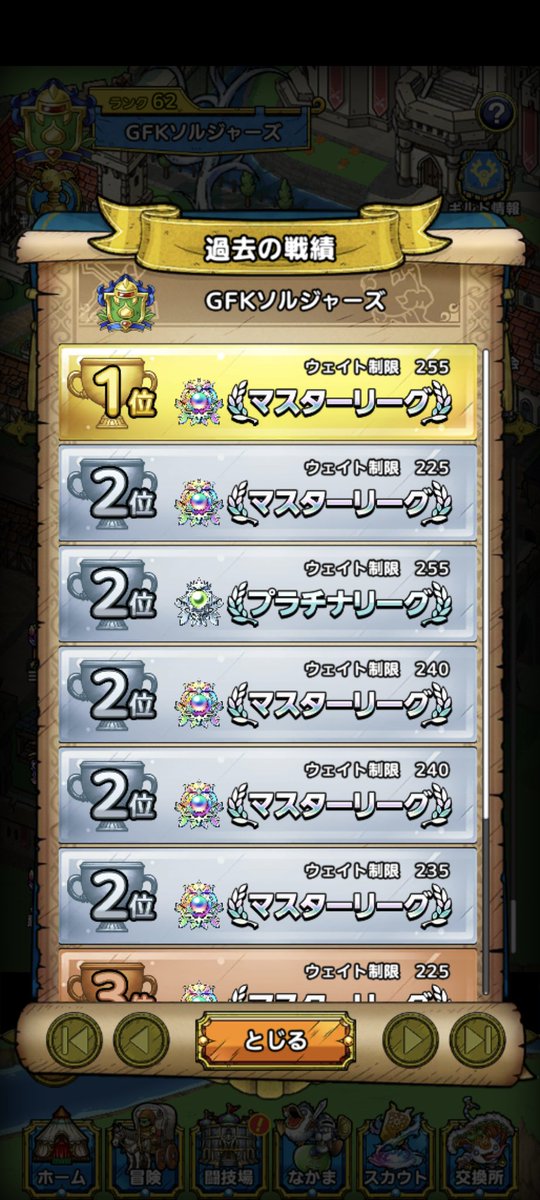 ドラクエタクト✨️ギルメン募集
現在15名です😊☘️

【6月ギルド大会＆7月ボスバトル】
短期希望の方は、最低この期間からで手を打ちましょう✊️🔥

初心者さんも是非ご相談下さい😊☘️

※ゲマ嫌いな方は優遇します。

#ドラクエタクト