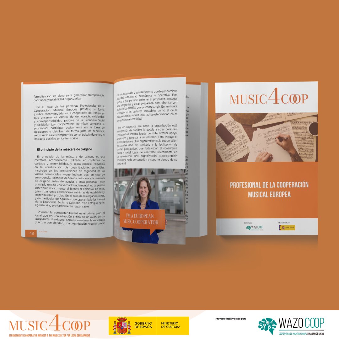 📚✨ ¡Ya está disponible la guía "Profesional de la cooperación musical europea"! Aprende a desarrollar colaboraciones musicales internacionales exitosas. ¡Descárgala gratis aquí! 👉 bit.ly/42J4AJB #Music4Coop #CooperaciónMusical