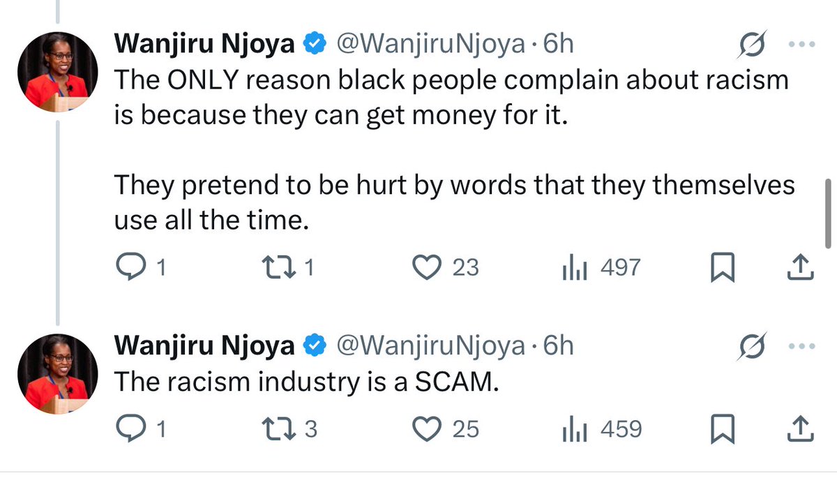 Ma’am, I didn’t even come for you—but after glancing at your timeline and seeing this along with everything else on there… I’ll just chuckle and carry on with my day. Bless.