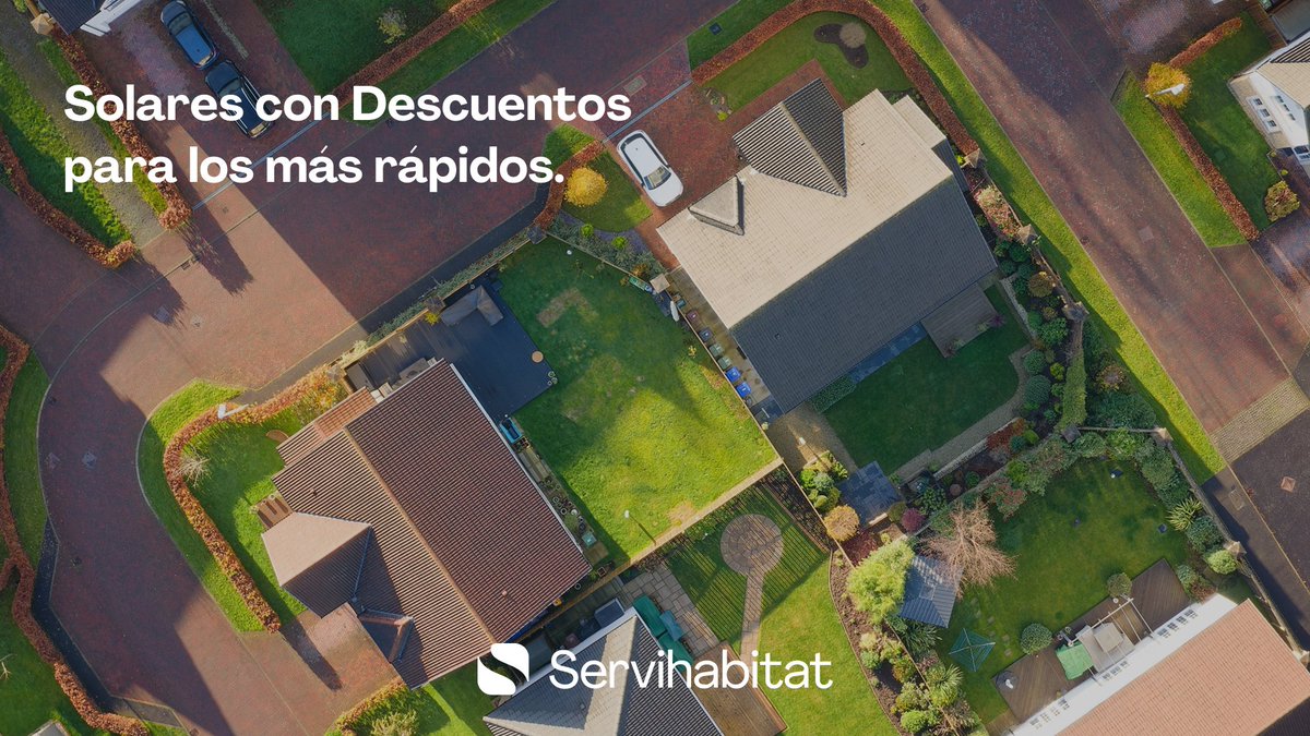 Solares con descuentos para los más rápidos.
Terrenos urbanizados listos para tu proyecto.
Ofertas 20 may – 21 jul 2025
Encuentra tu solar 👉 bit.ly/4jnFANa

#Suelos #Inversión #Servihabitat
