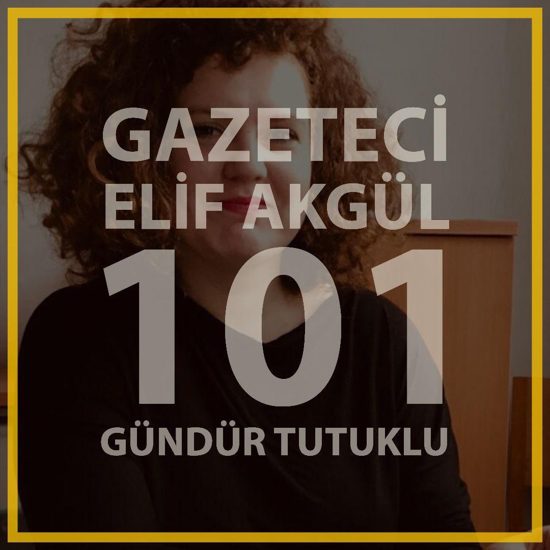 Gazeteci Elif Akgül 101 gündür hapis!
#ElifAkgüleÖzgürlük
#GazetecilikSuçDeğildir