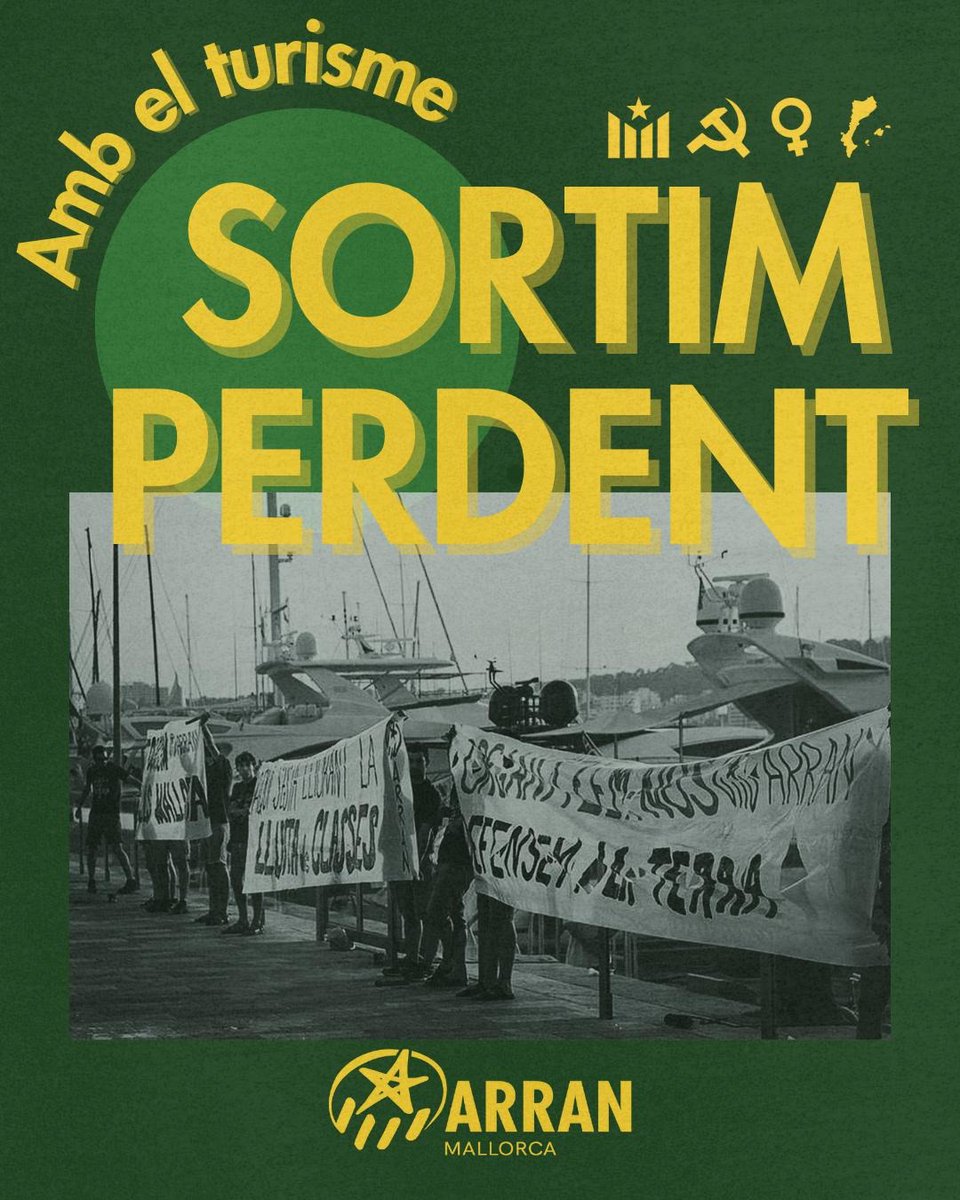 Durant molts anys ens han dit que vivim del turisme, que aquest model genera riquesa i ens beneficia, però la realitat és que la classe treballadora no aturam de veure com augmentar el nombre de turistes any rere any només suposa un empitjorament del nostre nivell de vida.