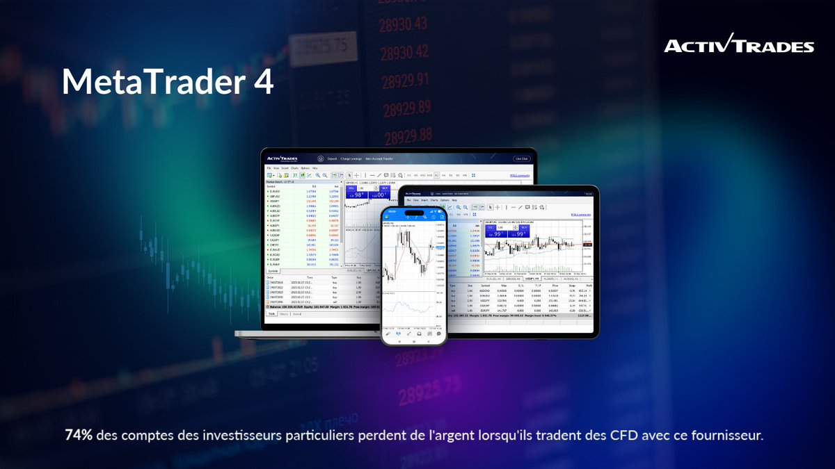Ce que chaque débutant doit savoir sur MetaTrader 4 👀

📣 Inscrivez-vous ici : activtrades.ws/3YjmYqo 
  
#MetaTrader4 #ForexTrading #TradingForBeginners