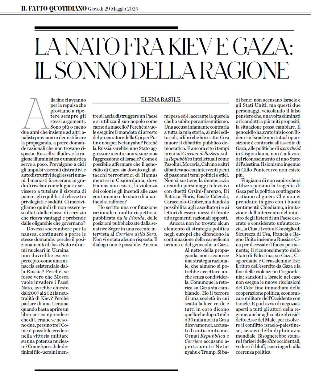 ElenaBasileIT's tweet image. Stiamo scivolando inesorabilmente verso la terza guerra mondiale
La Germania continua a impegnarsi concretamente nella costruzione di armi ad ampio raggio in Ucraina per colpire la Russia che risponde minacciando di inviare missili Oreshnik sull' ucraina
Mai un escalation del…