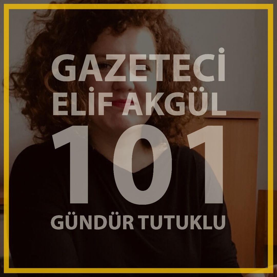 Feminist gazeteci yol arkadaşımız Elif Akgül, haber takibi sırasında yaptığı telefon görüşmeleri gerekçe gösterilerek tutuklandığı 21 Şubat gününden beri hapiste. Tutuklanmasına gerekçe gösterilen tüm “deliller” gazetecilik faaliyeti. 
#ElifAkgüleÖzgürlük #GazetecilikSuçDeğildir