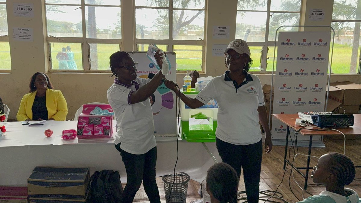 Yesterday, we stood together for dignity, health, and empowerment. 🩸✨
In honor of Menstrual Hygiene Management Day, we visited Our Lady of Mercy Primary School, where we reached learners with care, education, and essential supplies.

#MHMDay2025 #EndPeriodStigma #BethelCares