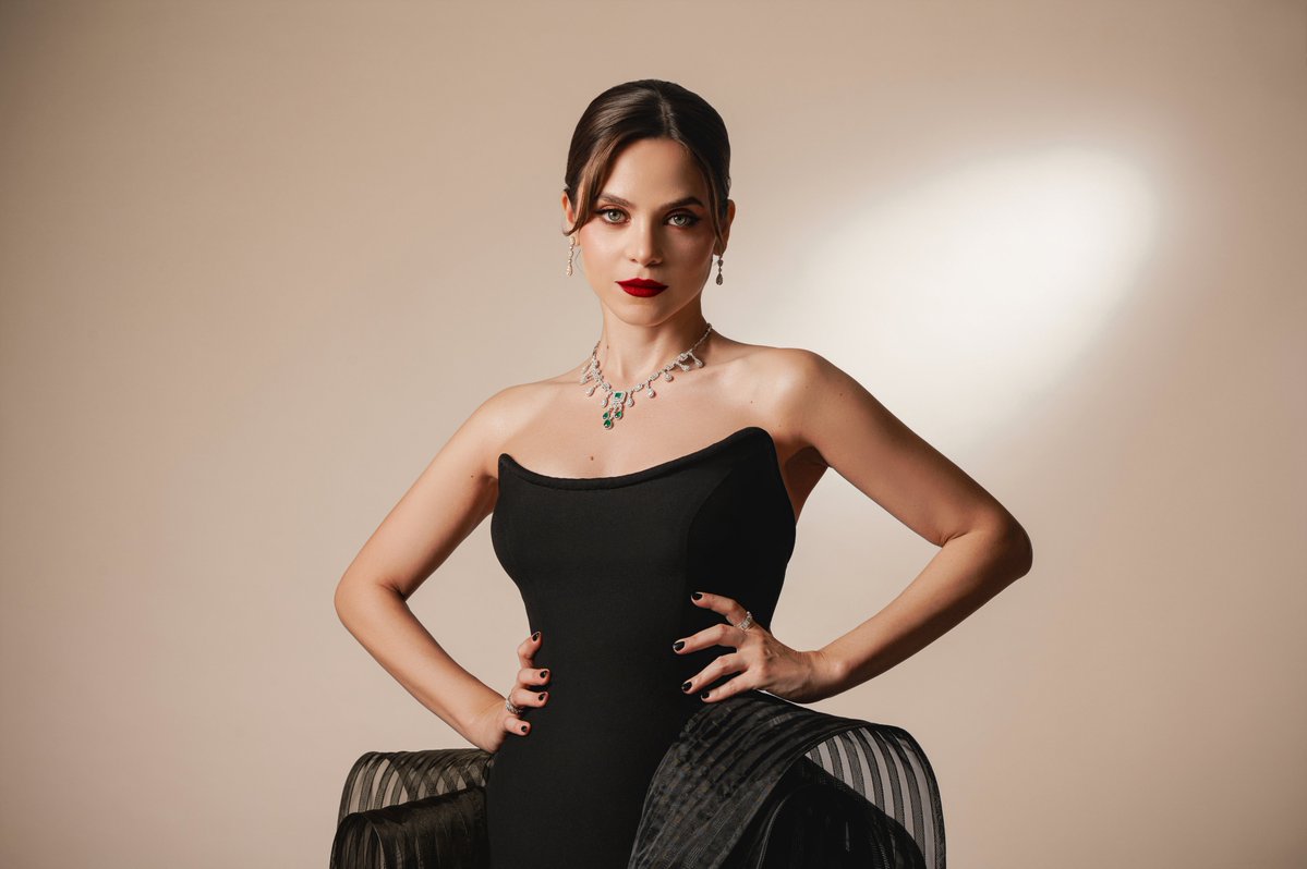 Natasha Choufani bringing the drama to the Beirut Women Film Festival in a striking Pre-fall 2025 gown.

#GEMYMAALOUF