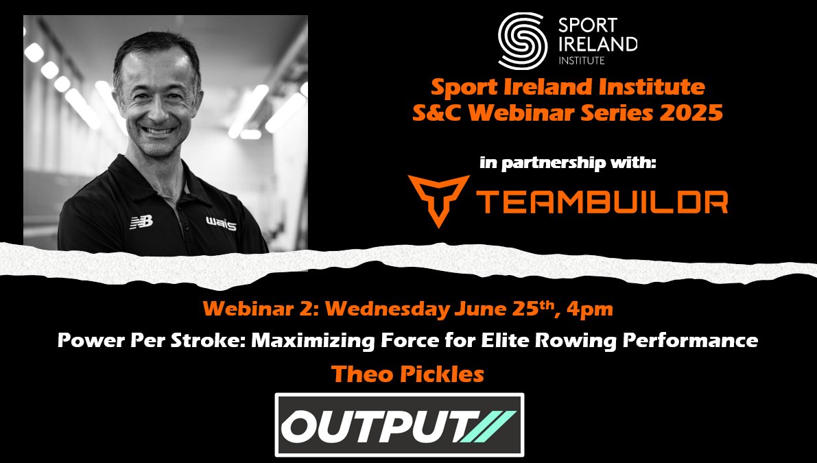 Eamonn Flanagan (@eamonnflanagan) on Twitter photo ‼️Soon ‼️
Power per stroke: Maximizing Force Production for Elite Rowing Performance
A webinar from Theo Pickles on strength and power training for endurance or hybrid athletes. ‼️Soon ‼️
Power per stroke: Maximizing Force Production for Elite Rowing Performance
A webinar from Theo Pickles on strength and power training for endurance or hybrid athletes.