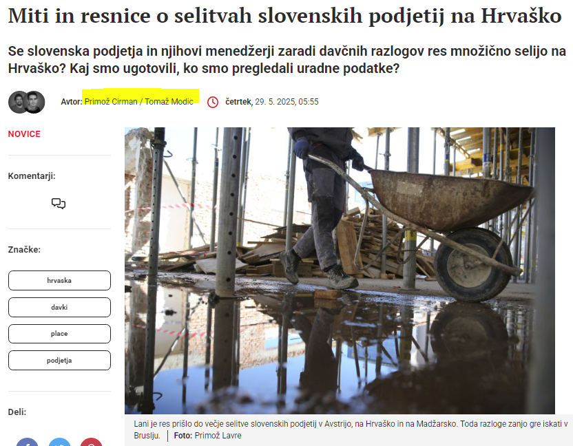 VidmarSimon's tweet photo. #Plačana hlapca @vladaRS, #Cirman in #Modic:
Sploh ni pomembno, če se podjetja selijo na Hrvaško.
Škandal je to, da jih luzer in vladni blefer ekonomije #RobetGolob preganja na hrvaško. Vidva pa itak tega ne razumeta. https://t.co/uSrd0Oq9ZO