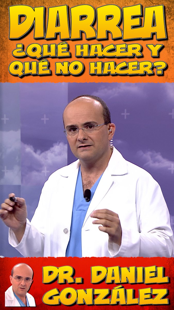 DocDanielGlez's tweet photo. Si quiere saber qué ha de hacer cuando tiene #diarrea y que tiene que evitar, en este corto #vídeo tendrá la respuesta.
https://t.co/rE4lsAdjv7 https://t.co/LDKH1Rn7LG