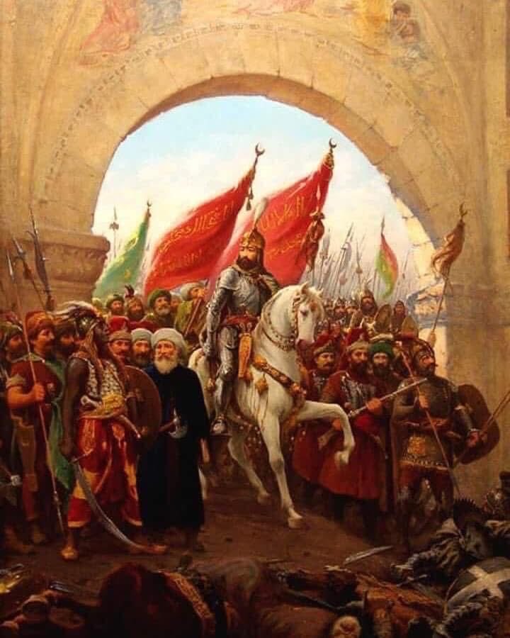 acapanoglu25's tweet photo. İstanbul’un Türk yurdu oluşunun 572. yıl dönümü kutlu olsun. Şanlı komutana ve askerlerine rahmet diliyorum. https://t.co/0sRYZs5kyP